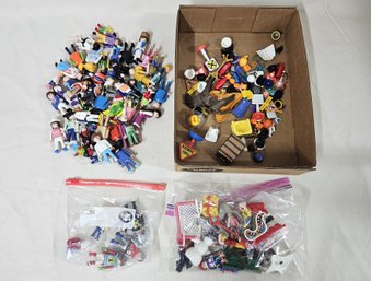 Assorted Playmobil Toy Figures & Accessory Parts Group- ~54 Pieces