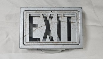 DayBrite Industrial Wire-In Illuminated Single Side Exit Sign