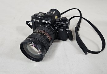 Minolta X-700 SLR Camera & Aetna Rokunar 80mm Lens