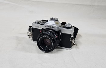 Minolta XG 1 SLR Camera & Minolta MD Rokkor-X 45mm Lens