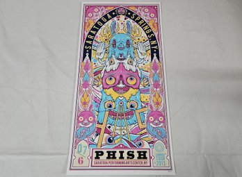 2013 Official Phish 07/06/13 N2 Saratoga Springs, NY Concert Poster Print Drew Millard