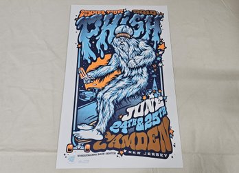 2010 Official Limited Edition Phish 06/24-25/10 Camden, NJ Concert Poster Print Ames Bros.