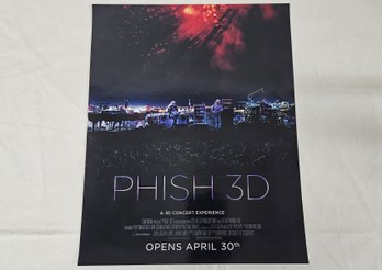 2010 Official Phish 3D Small Movie Poster