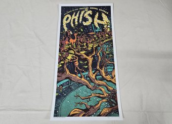 2012 Official Limited Edition Phish New Year's Eve Run N2 12/29/12 NYC, NY Concert Poster Print James Flames