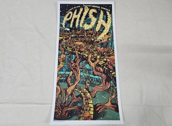 2012 Official Limited Edition Phish New Year's Eve Run N3 12/30/12 NYC, NY Concert Poster Print James Flames