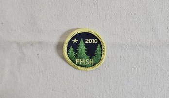 2010 Official Phish 06/22/10 Mansfield, MA Summer Tour Concert Merit Badge