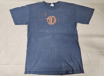 2004 Official Phish Firefish Classic Logo 2004 Summer Tour Concert T-Shirt Men's Medium