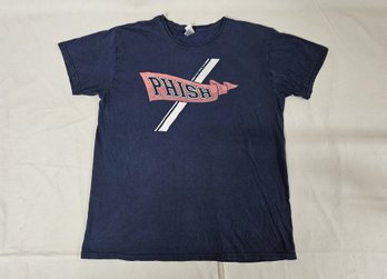 2010 Official Phish Pennant Fall Tour 2010 Concert T-Shirt Men's Medium