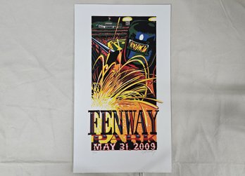 2009 Phish Fan Art Fenway Park 05/31/09 Boston, MA Concert Poster Print A.J. Masthay