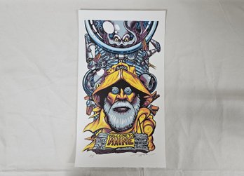 2013 Phish Fan Art Welcome To Maine 07/03/13 Bangor, ME Concert Poster Print AP A.J. Masthay