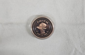 2014 Official Limited Edition Phish 07/01/14 Mansfield, MA Summer Tour Concert Coin Token Jim Pollock