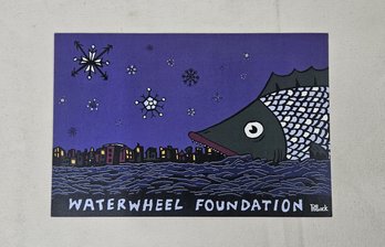 2019 Official Limited Edition Phish Waterwheel Foundation Fall Tour Mini-Print Poster Jim Pollock