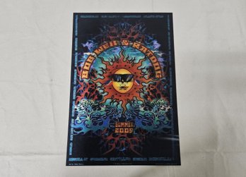 2009 Official Bob Weir & Ratdog Summer 09 Tour 3D Lenticular Concert Poster Print Michael Dubois