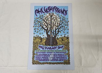 2007 Official Ltd Ed Phil Lesh & Friends Fall Harvest Tour 2009 Concert Poster Print 2nd Printing Gary Houston