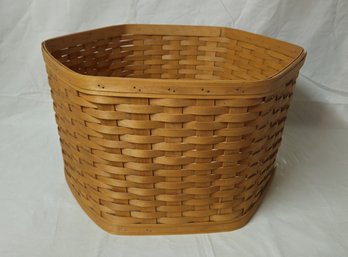 1999 Longaberger Hostess Sunroom Sleeve Basket