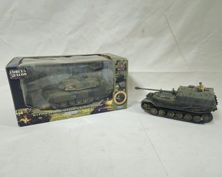 Assorted Unimax Forces Of Valor Diecast Scale Model Tanks Group