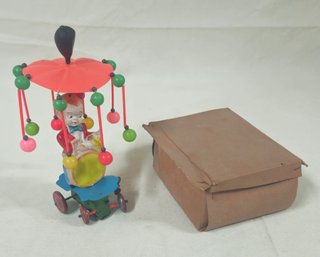 Made In Japan Celluloid Drummer Boy Wind-Up Toy