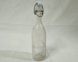 Antique A. Larforme Nashua, NH Ale & Lager Glass Bottle