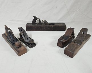 Assorted Woodworking Hand Planes Group