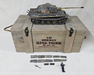 2003 Unimax Forces Of Valor German King Tiger Tank Diecast Scale Model