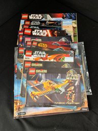 Assorted Lego Star Wars Instruction Manuals Group- ~39 Pieces