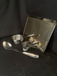 All-clad Stainless Steel Cookware Bakeware Utensils ~ 7 Pieces