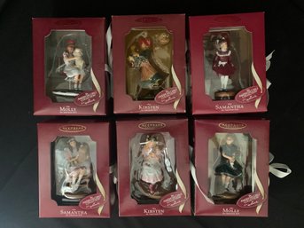 Collectible Hallmark Keepsake American Girl Ornaments ~6