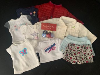 American Girl Misc. T-shirts, Shorts, Skirt & Jackets ~ 9 Pieces