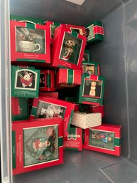 Assorted Vintage Collectible Boxed Hallmark Keepsake Ornaments Group- ~36 Pieces