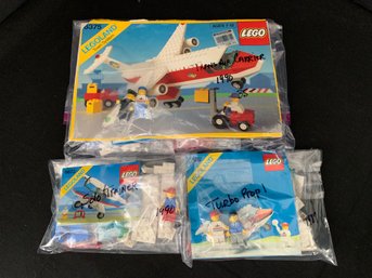Complete 1987 & 1990 Lego Legoland Classic Town Sets 6687,6673, & 6375 Group- ~3 Sets