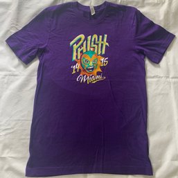 2014 Official Phish Gator Wrestlin' Miami, FL New Year's Run 2014/15 Concert T-shirt Men's Small