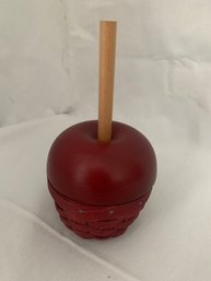 2010 Longaberger Collectors Club Candy Apple Basket Set