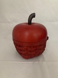 2007 Longaberger Collectors Club Red Apple Basket Set