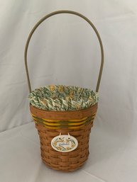 2008 Longaberger Gramma Bonnie's May Series Daffodil Basket