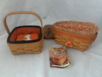 1999/2004 Longaberger Halloween Baskets Group