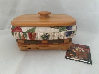 1996 Longaberger Address Basket