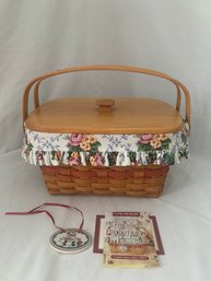 1997 Longaberger Mother's Day Timeless Memory Basket