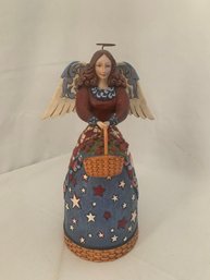 2008 Longaberger X Jim Shore Heartwood Creek Angel Of Liberty