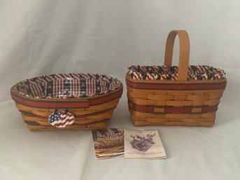 1994/1999 Longaberger All-American Collection Baskets Group