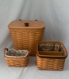 Assorted 1999-2001 Longaberger Baskets Group