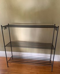 2009 Longaberger Wrought Iron 3 Shelf Bookcase