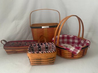 Assorted 1992-2002 Longaberger Baskets Group