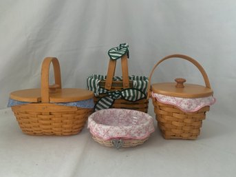 Assorted 1998-2003 Longaberger Baskets Group