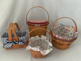 Assorted 1993-2005 Longaberger Baskets Group