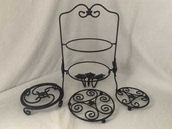 Assorted Longaberger Wrought Iron Originals For Your Home Articles Group