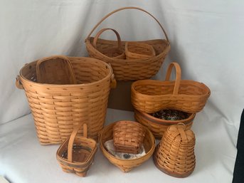 Assorted Longaberger Baskets Group