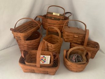 Assorted Longaberger Baskets Group