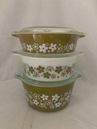 Pyrex Spring Blossom Bake, Serve & Store Casserole Set