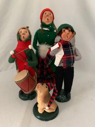 Assorted 1980's Byers Choice Ltd Carolers Group