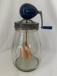 Vintage Blow Butter Churn